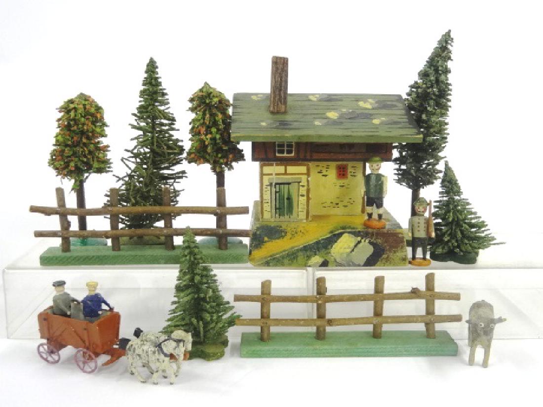 German Erzgebirge Alps Mountain Cabin With Accessories (1 of 1)