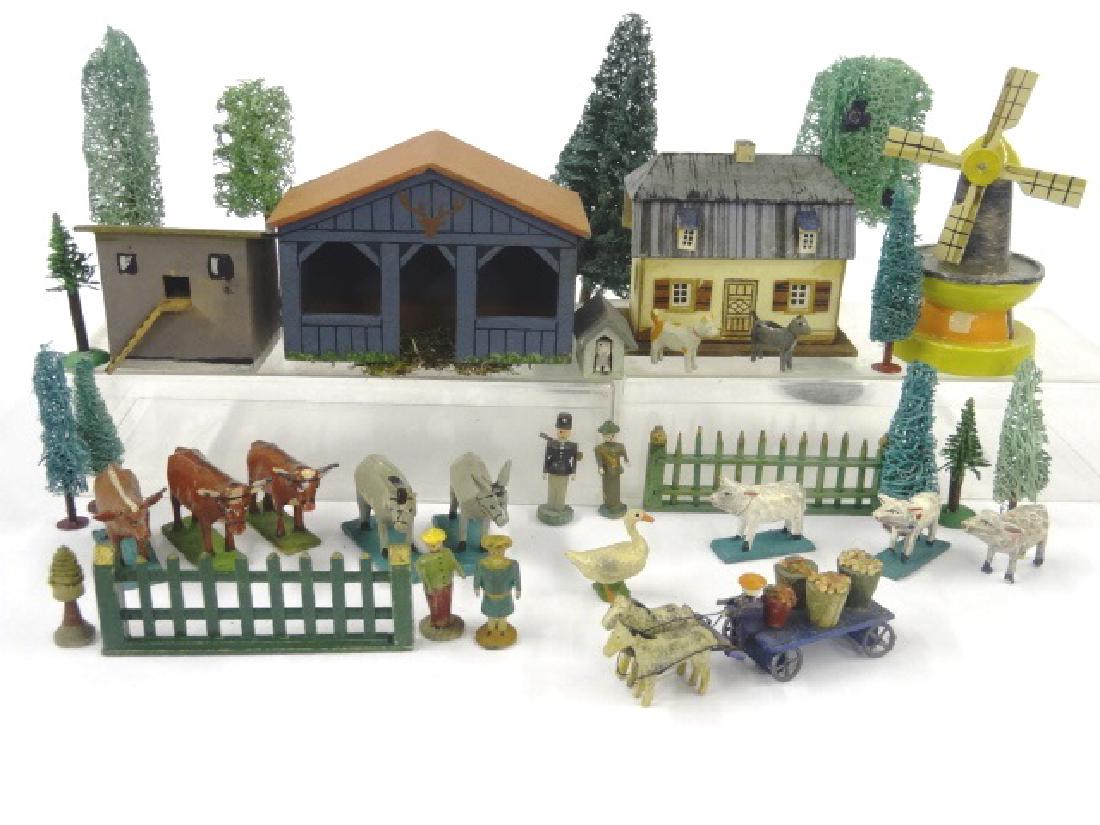 German Erzgebirge Alps Farm With Accessories (1 of 1)