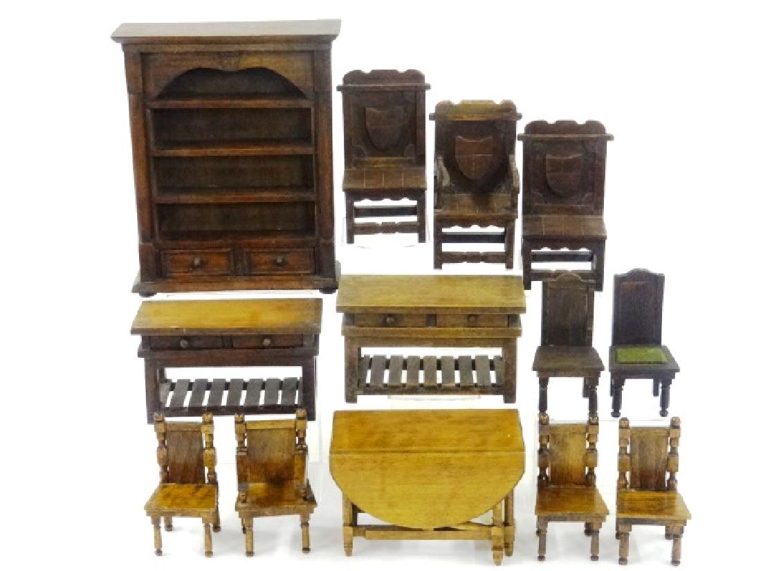 Antique German Renaissance Revival Dollhouse Furniture (1 of 1)