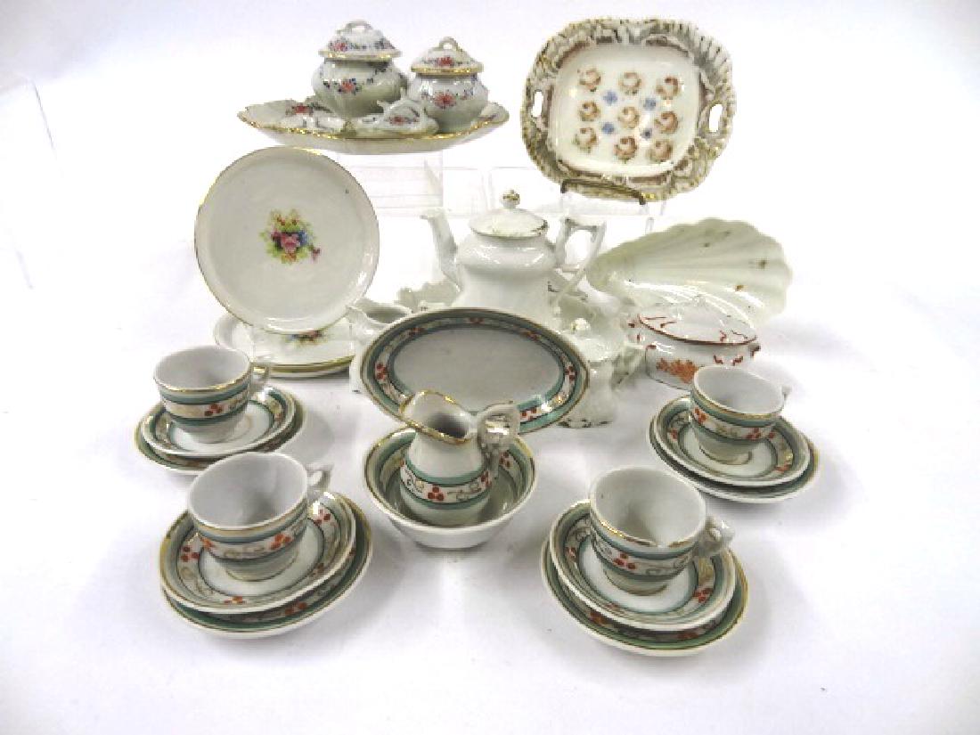 Vintage Dollhouse China Sets Miniatures