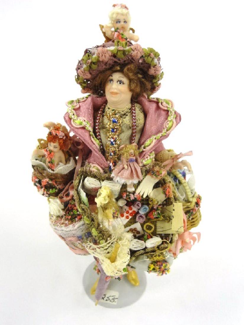 Artisan Dollhouse Peddler Doll Miniature (1 of 1)