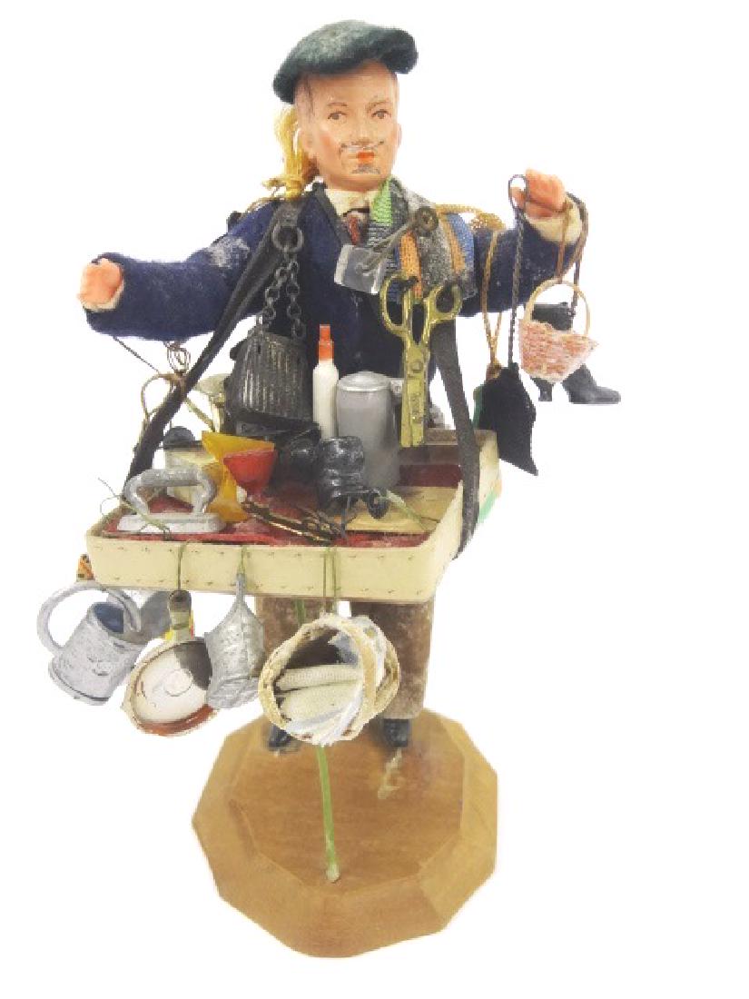 Artisan Dollhouse Peddler Doll Miniature (1 of 1)