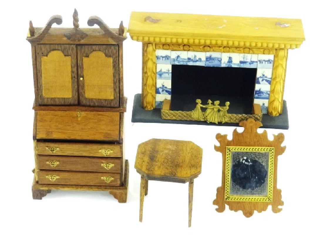 Vintage Mell Prescott Dollhouse Furniture Miniatures (1 of 1)