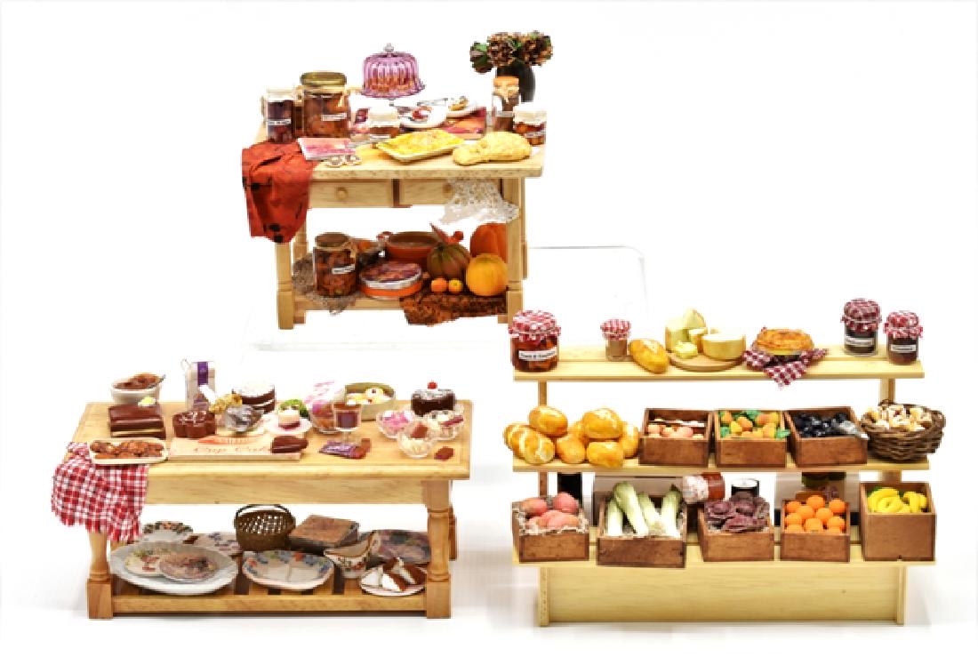 Carol Smith Dollhouse Food Displays Miniatures (1 of 1)