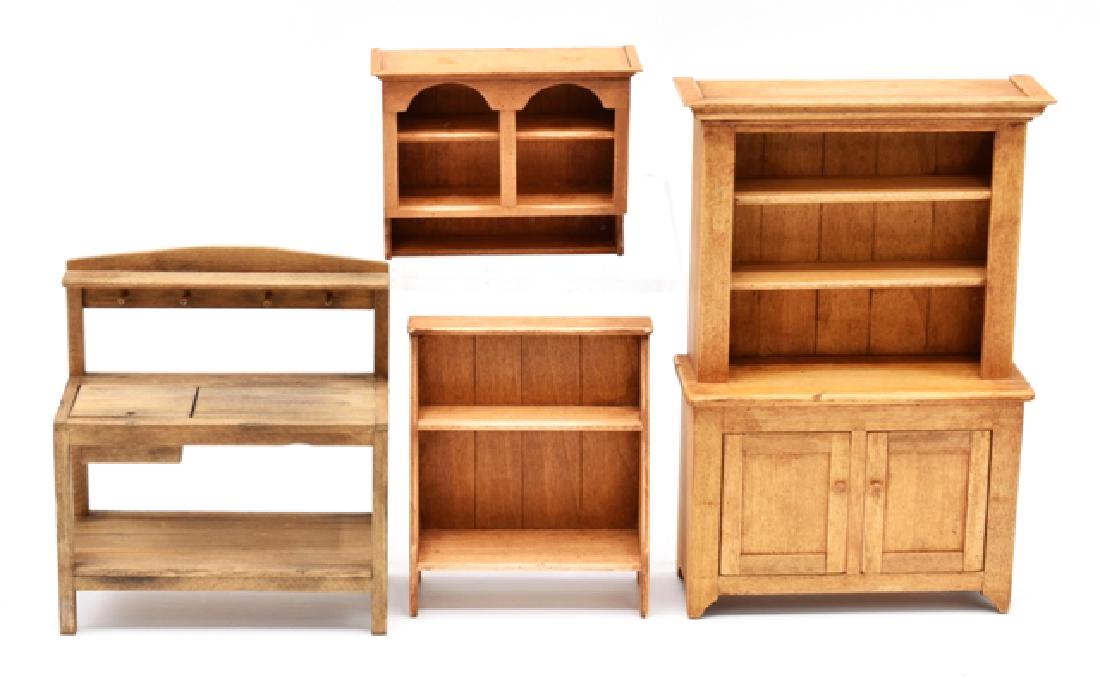 Tom Thumb Dollhouse Country Kitchen Furniture (1 of 1)