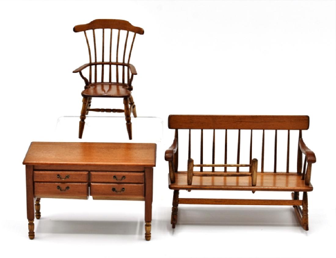 Oldham Studio Dollhouse Country Furniture Miniatures (1 of 3)