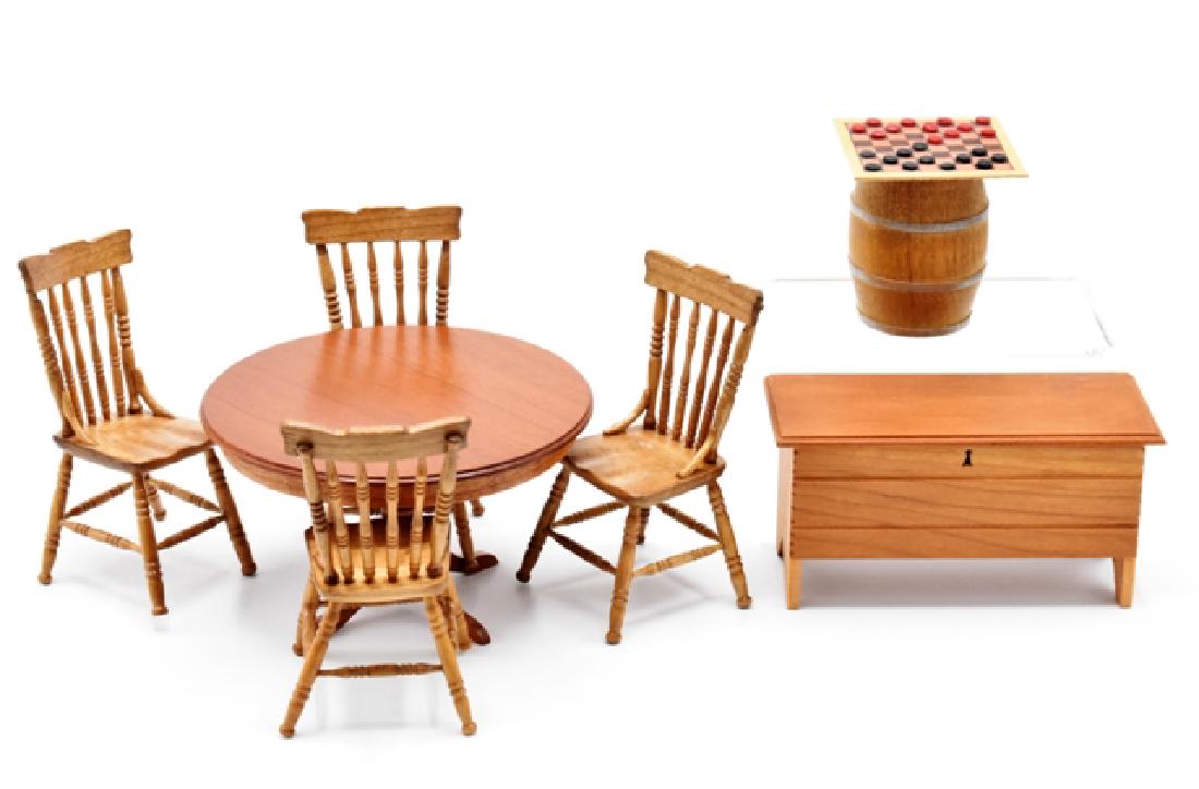 Bartlett, Dick & RCH Dollhouse Furniture Miniatures (1 of 1)