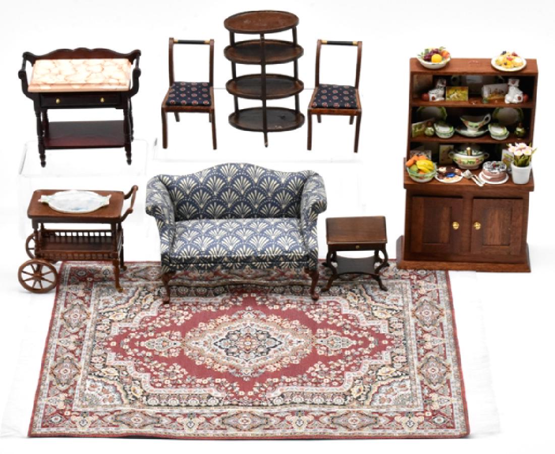 Bespaq Dollhouse Parlor Furniture Miniatures (1 of 1)