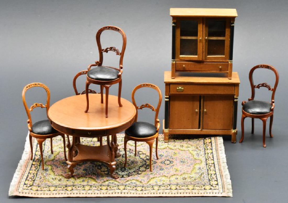 Bespaq Dollhouse Dining Room Furniture Miniatures (1 of 1)