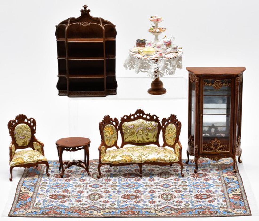 Commercial Dollhouse Parlor Furniture Miniatures (1 of 1)