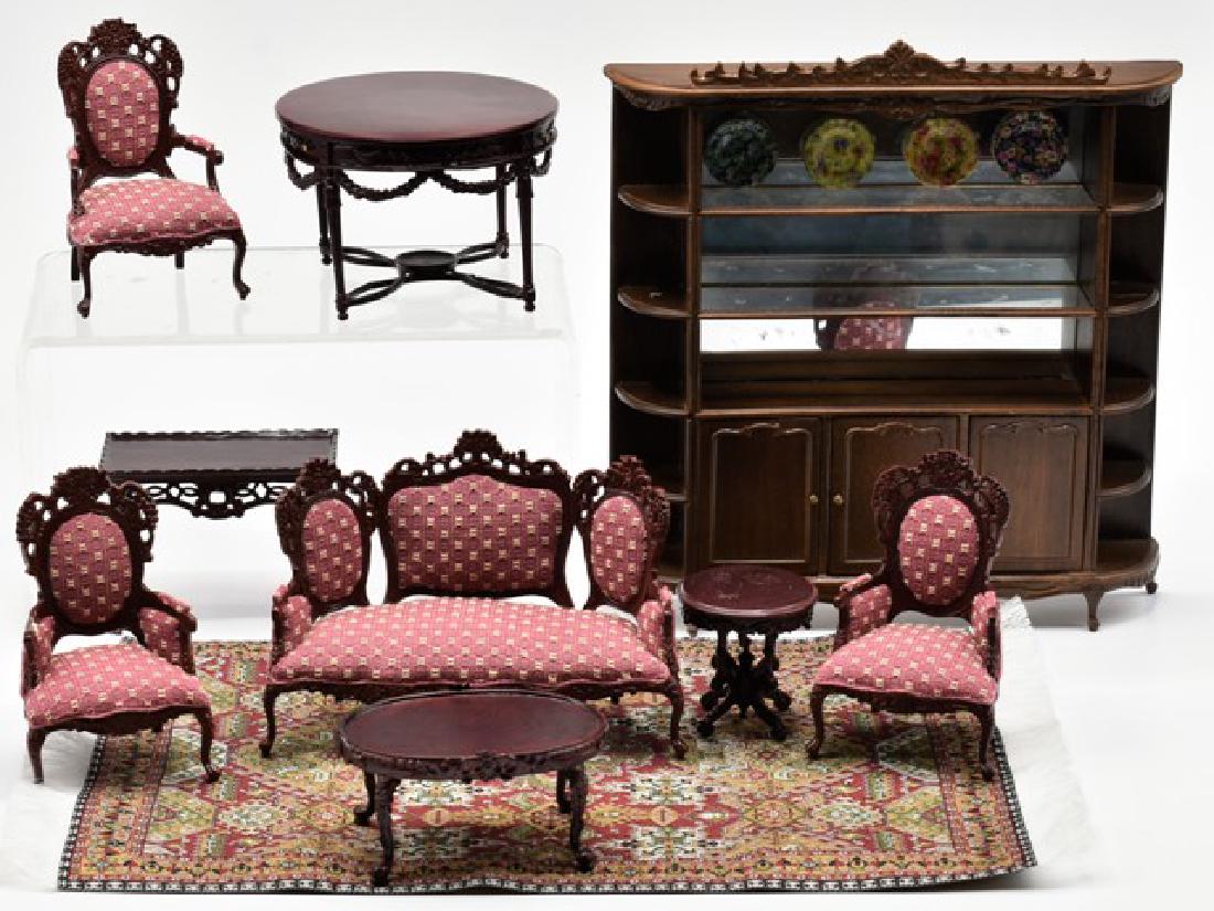 Bespaq Dollhouse Dining Room Furniture Miniatures (1 of 1)