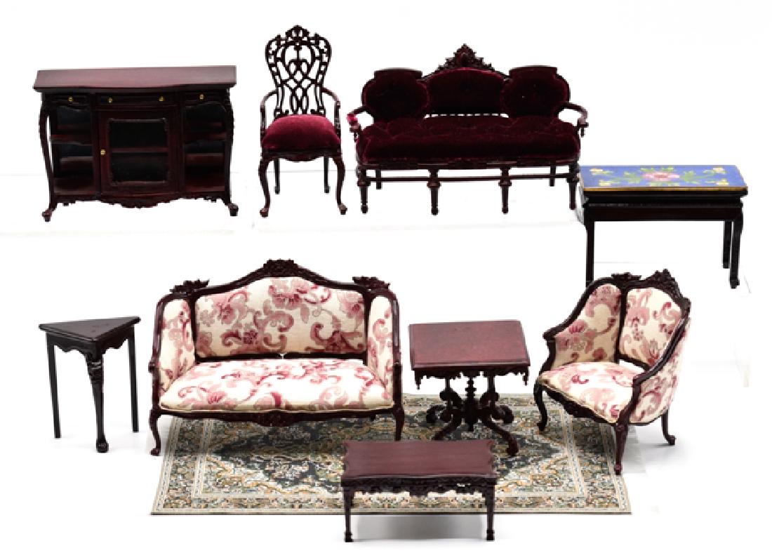 Bespaq Dollhouse Parlor Furniture Miniatures (1 of 1)
