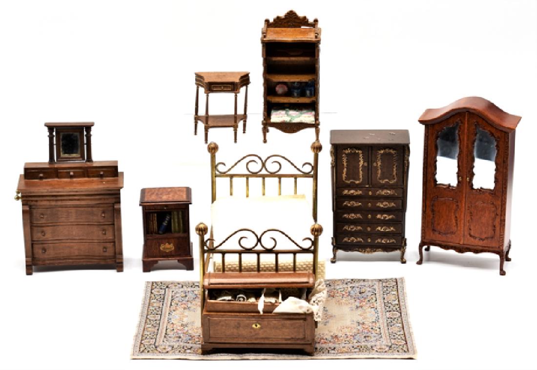 Bespaq Dollhouse Bedroom Furniture Miniatures