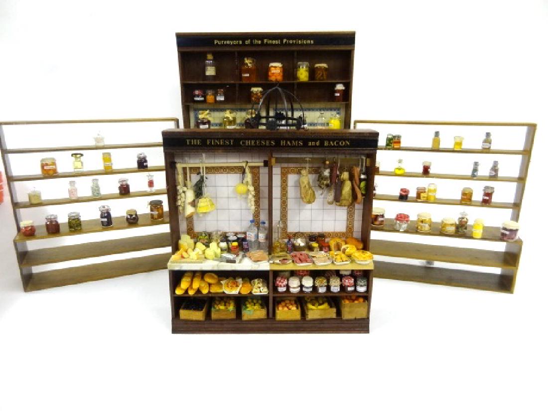 English Dollhouse Grocery Store Displays Miniatures (1 of 2)