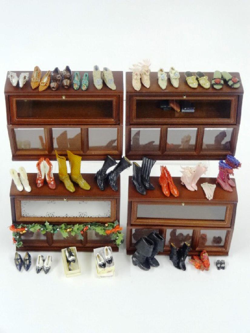Dollhouse Artisan Shoes & Display Cabinets Miniatures (1 of 5)