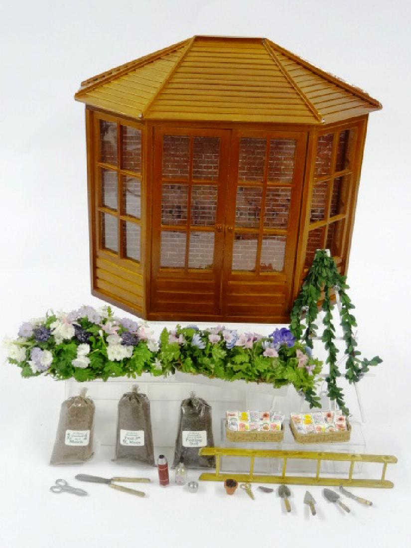 Dollhouse Solarium, Flower Boxes & Supplies Miniatures (1 of 1)