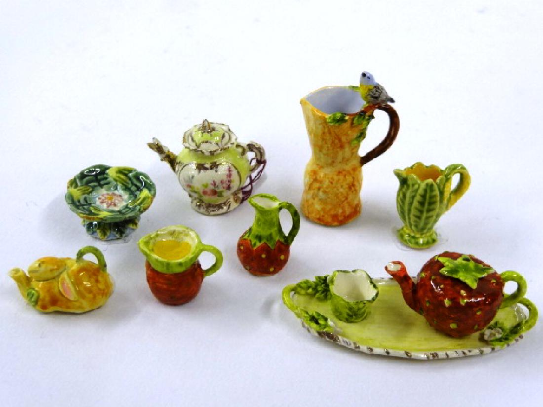 Cornish & Casson Dollhouse Artisan China Miniatures (1 of 1)