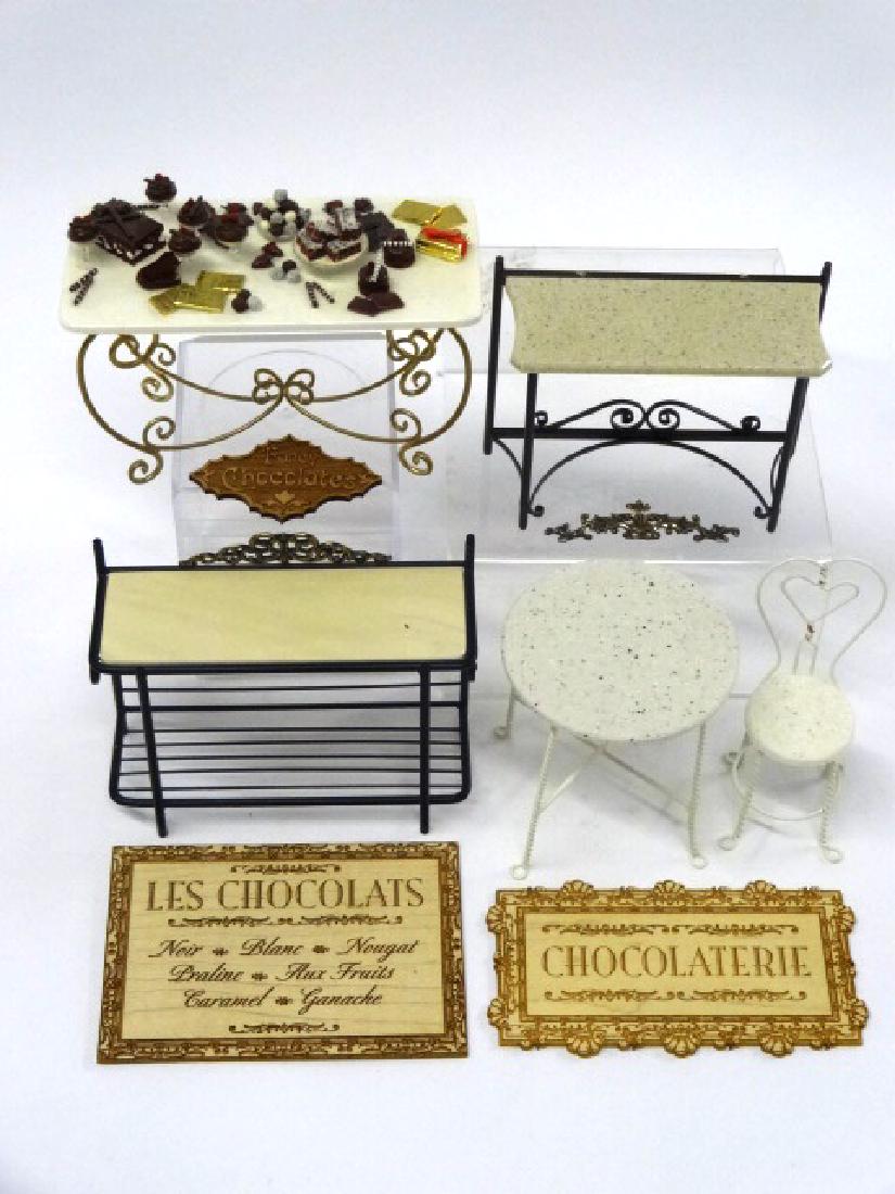 Dollhouse Chocolate Shop Goodies & Furniture Miniatures (1 of 2)