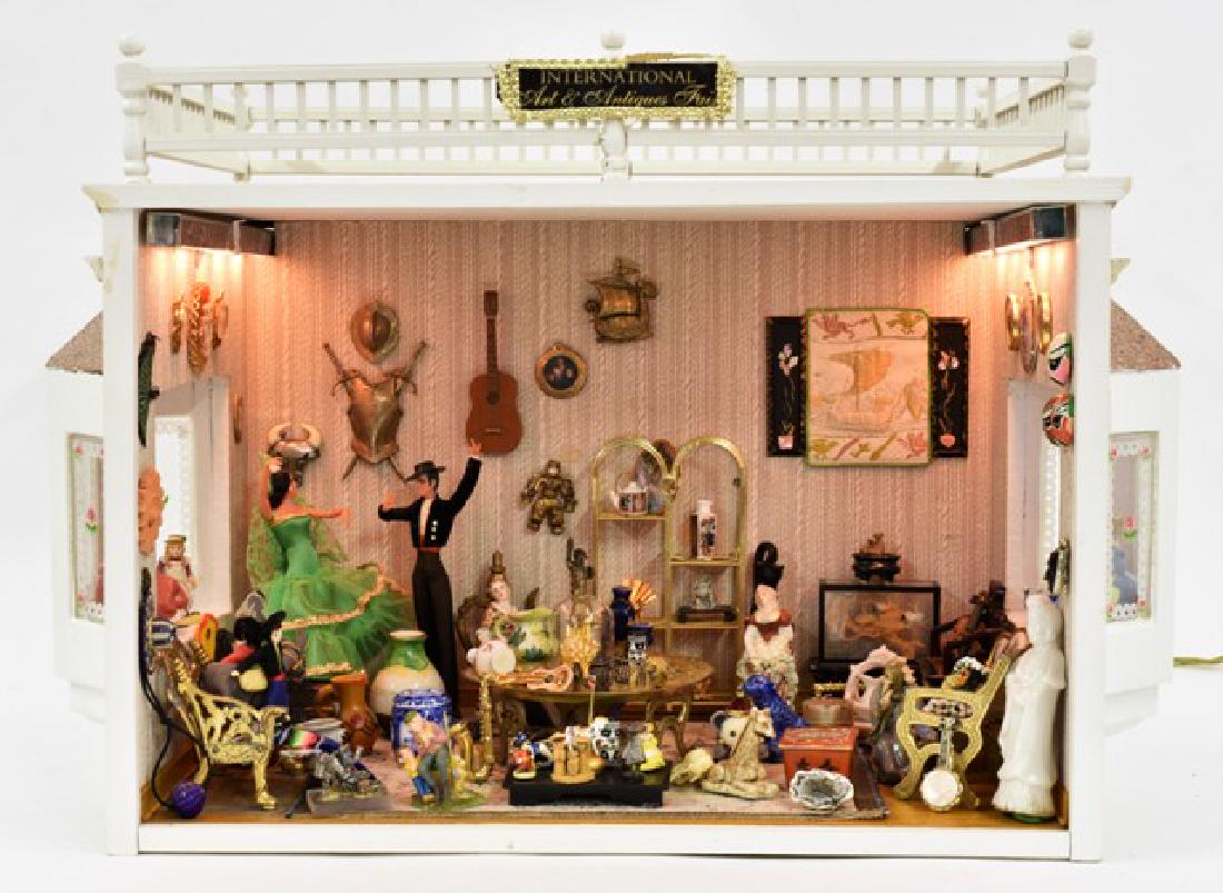 Small Artisan Antique Shop Room Box Dollhouse (1 of 3)