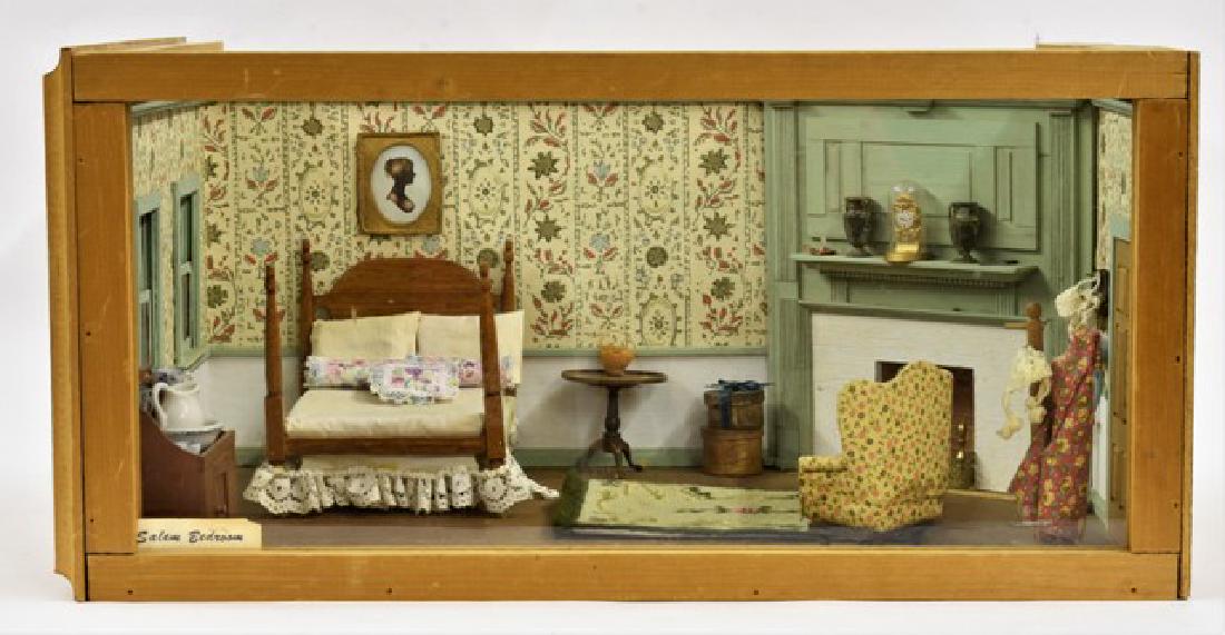 Colonial Bedroom Room Box Dollhouse (1 of 3)