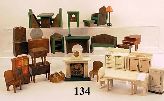 vintage dollhouse furniture