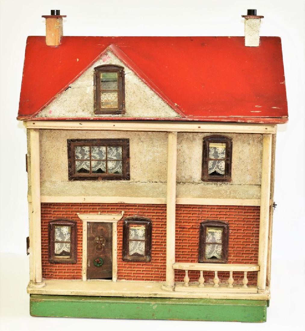 Antique Wood Dollhouse