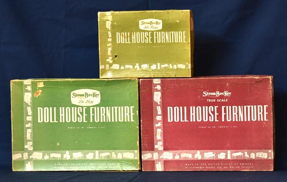 vintage strombecker dollhouse furniture