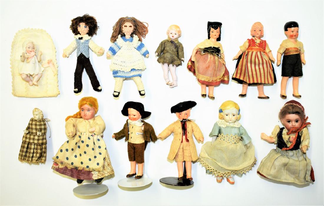 antique dollhouse dolls