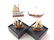 Four Dollhouse Ship Models Miniatures