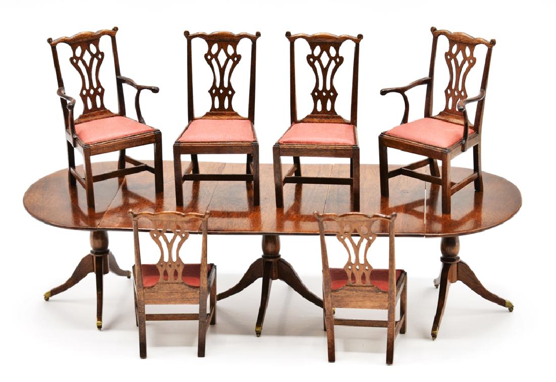 dollhouse dining room set