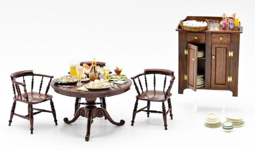 Booth Kemp Dollhouse Dining Room Furniture Miniatures Apr 20