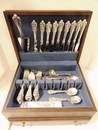 Wallace "Grand Baroque" Sterling Flatware 51 Pieces