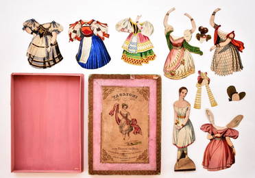 Taglioni, First Dancer Of Paris Paper Doll