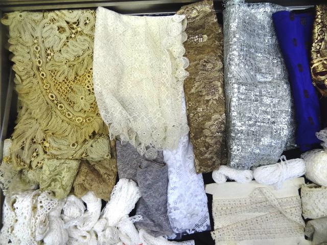 Grouping of All Styles Lace: Battenburg, all styles, runners, all kinds and styles, parts & pieces