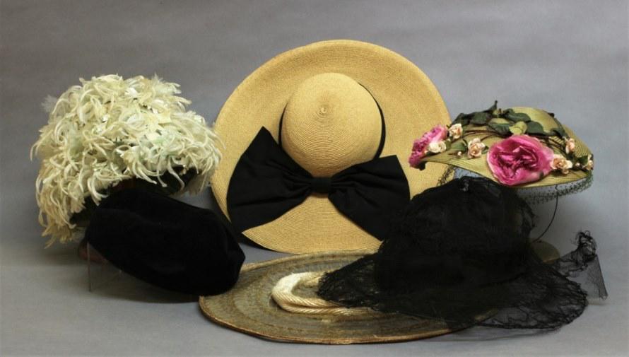 Group of Vintage Hats: Seven vintage hats, all styles, etc., nice condition