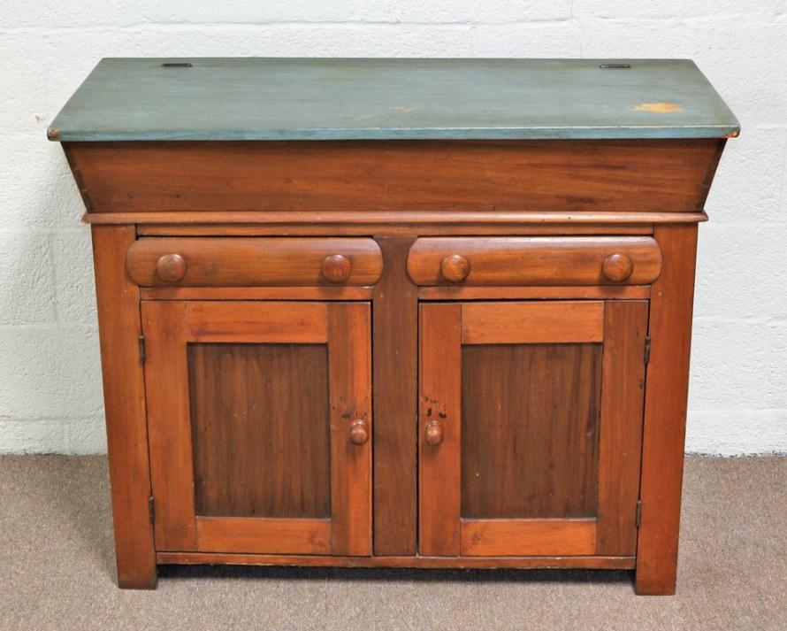 Painted Country Dry Sink: Painted Country Dry Sink high top 2 drawer 34" T 33" W, 20" D