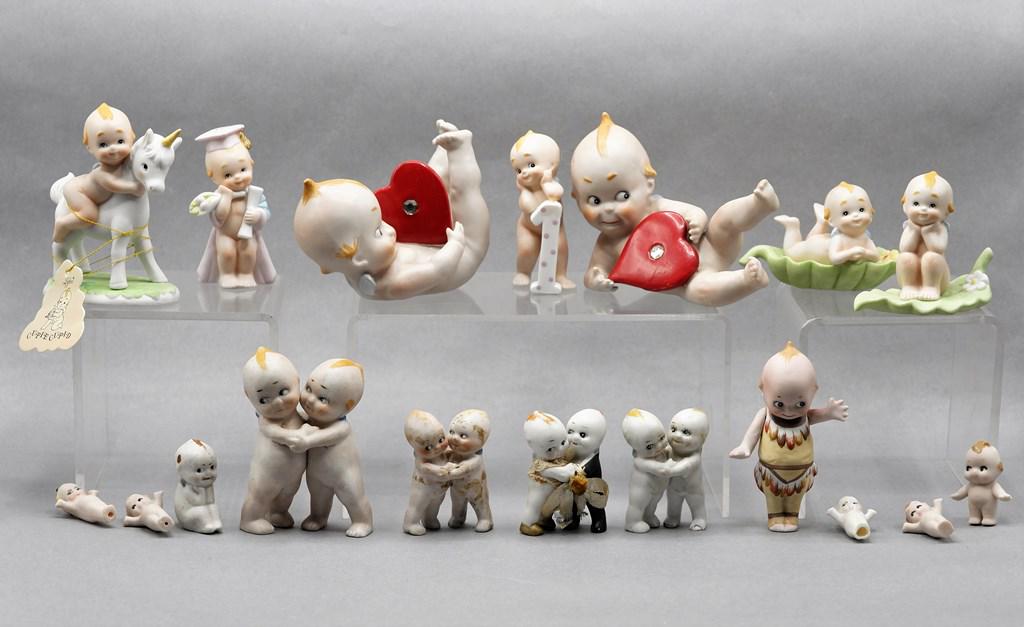 Four Kewpie Hugging Pairs & Others (1 of 3)