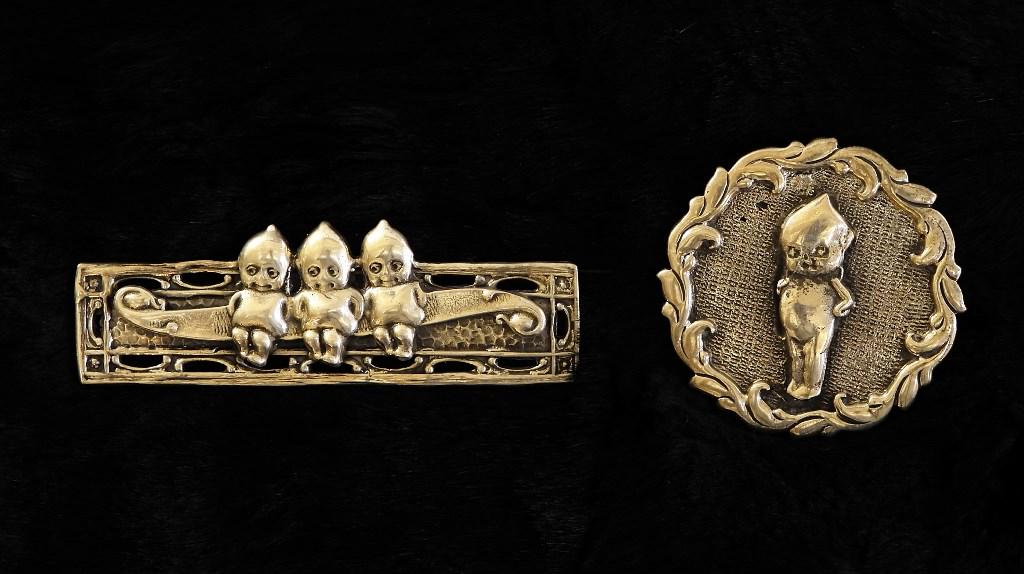 Kewpie Sterling Pin & Pendant (1 of 1)