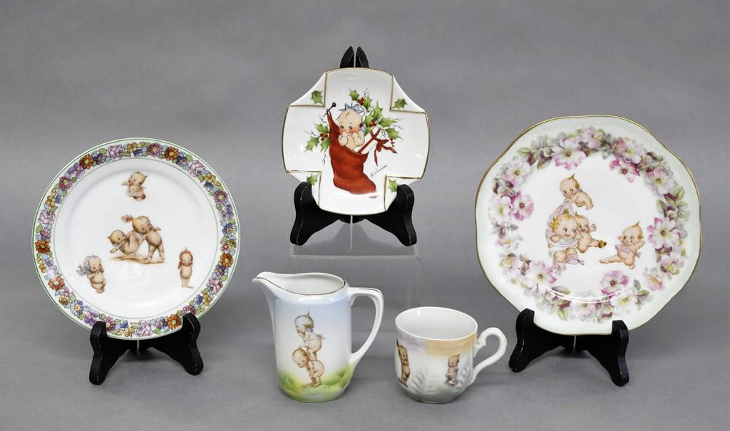 Early German Kewpie Cup & Creamer etc. (1 of 1)