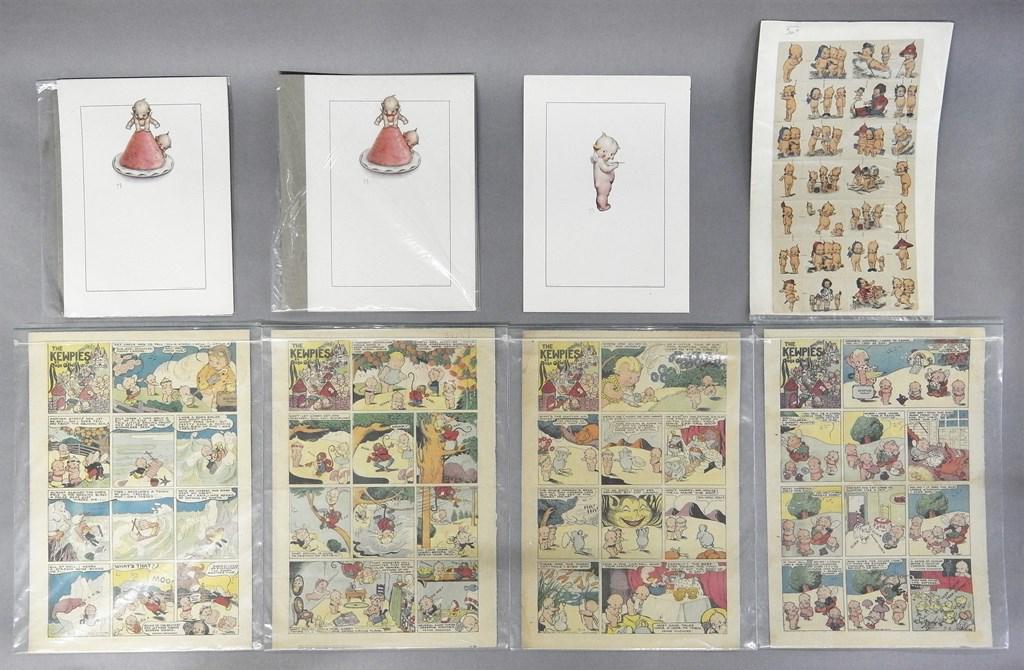 Vintage Kewpie Comics & Stamps (1 of 2)