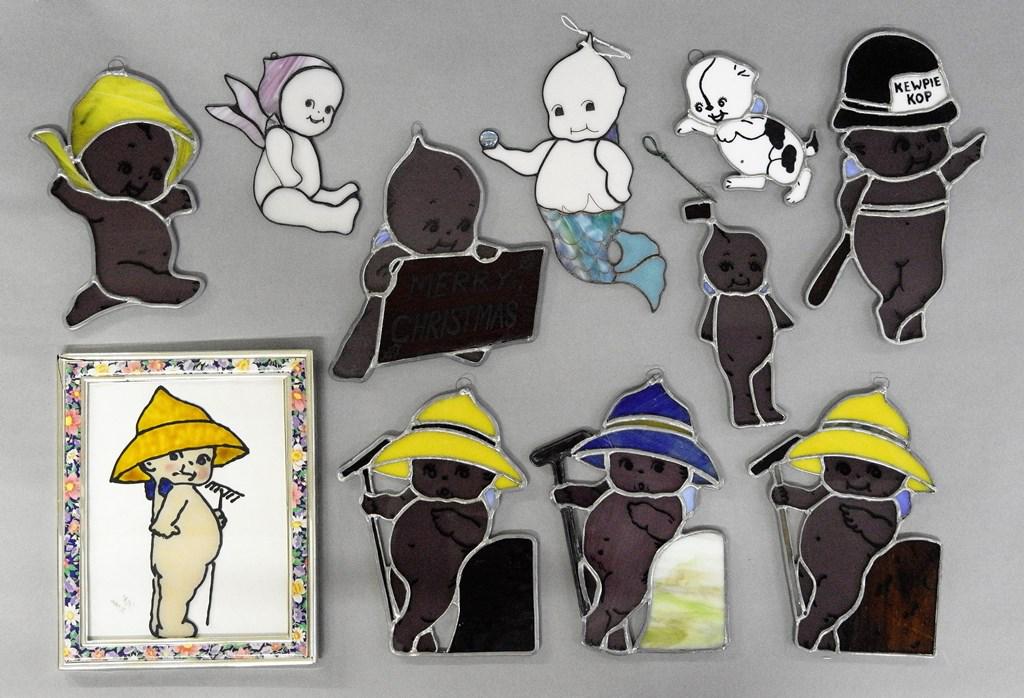 Kewpie Stained Glass Light Catchers (1 of 1)