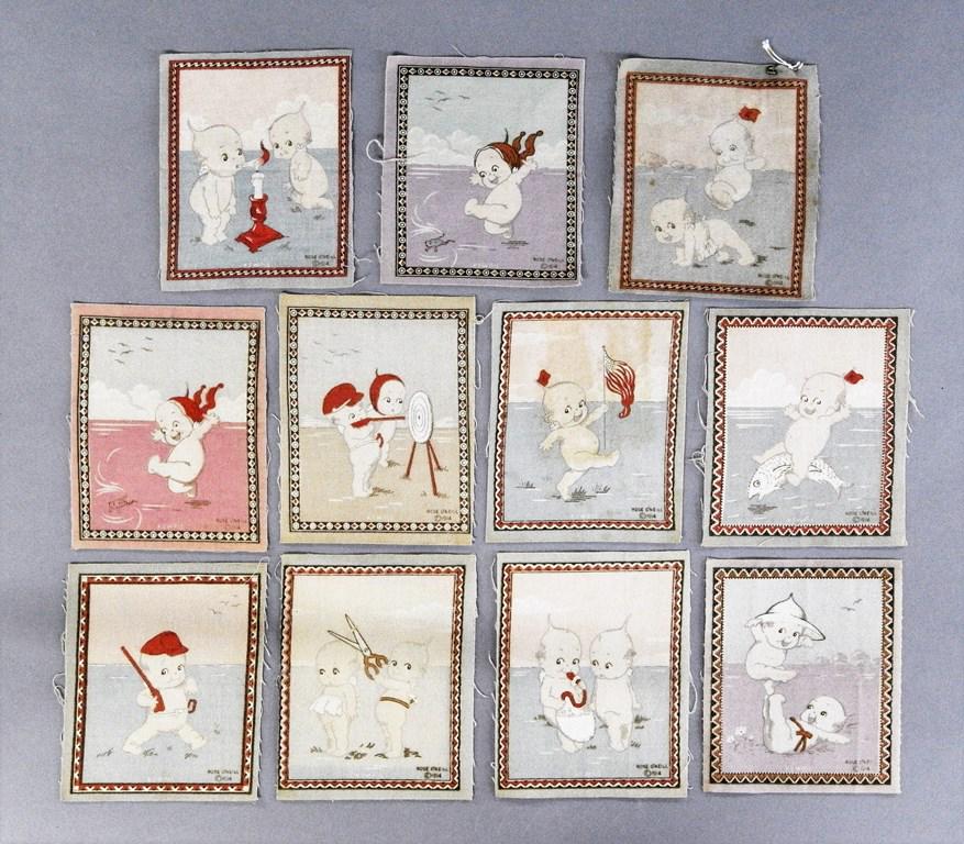 Ten Antique Kewpie Ink Blotters (1 of 1)
