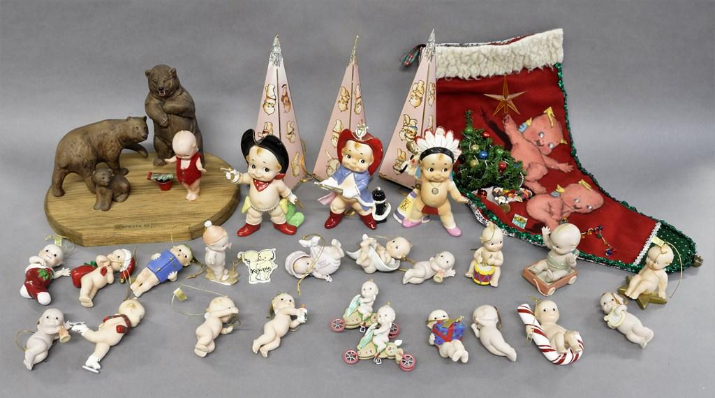Kewpie Cowboys & Xmas Collectibles (1 of 2)