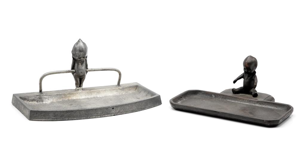 two Antique Kewpie Trays (1 of 2)