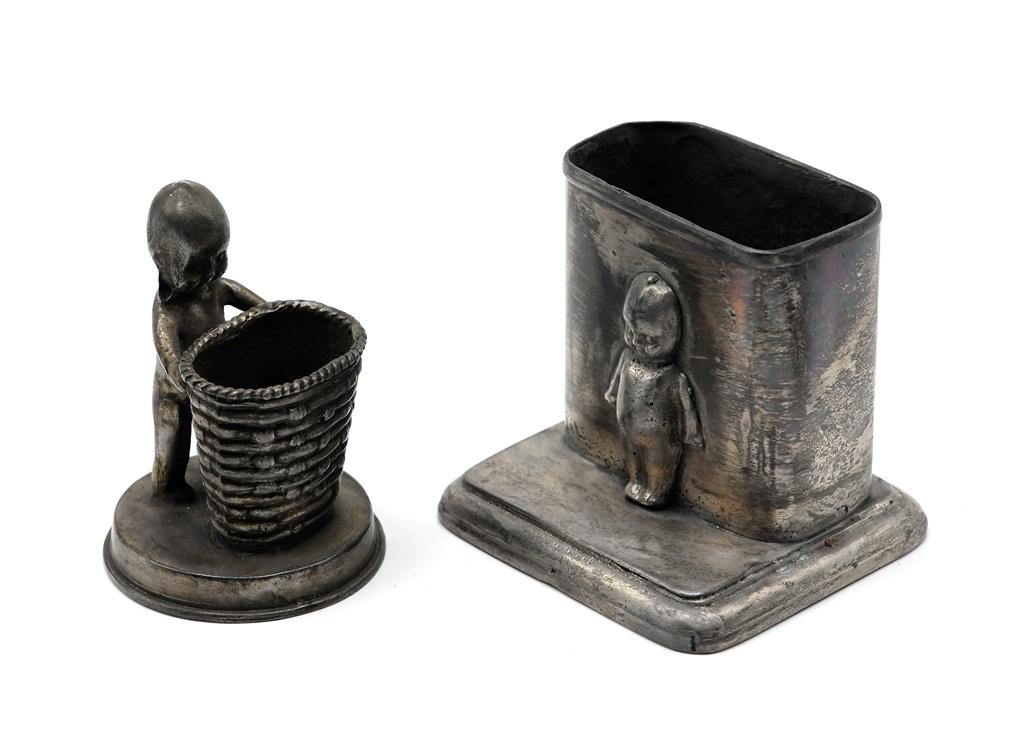 Antique Kewpie Match & Cigarette Stands (1 of 4)