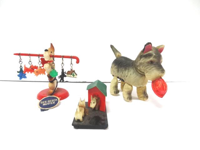 Three Celluloid Scotty Dogs (1 of 10)