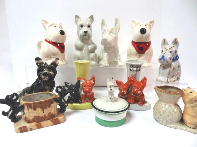 Scotty Dog Porcelain Figures (1 of 4)