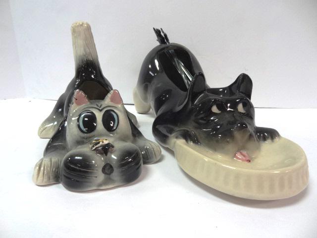 Two Large Scotty Dog Planters (1 of 5)