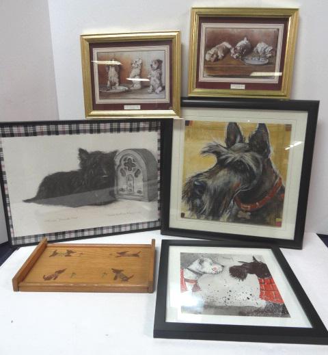 Contemporary Scotty Dog Prints (1 of 10)