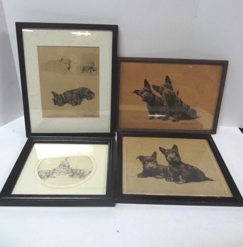 Vintage Scotty Dog Prints (1 of 11)